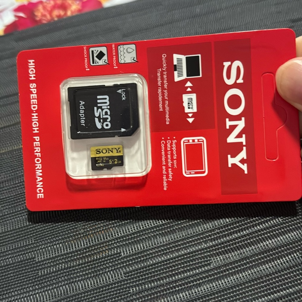 Sony Micro SD Memory Card 512 gb